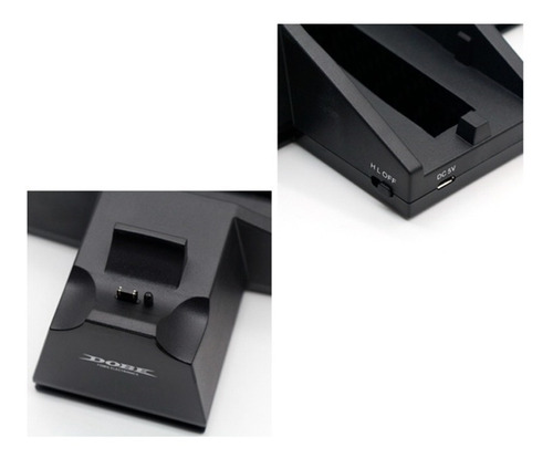 Dock Vertical Para Ps4 Y Ps4 Pro Con Cargador De Mandos