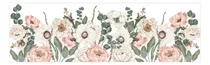 Comprar Vinilos Murales Empapelados Flores Rosas Grandes 390x120cm 