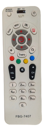 Controle Remoto Sky Compativel Receptor Sky S14 Pre Pago