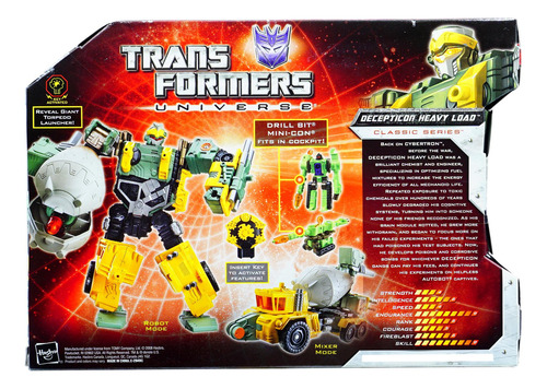 Transformers Universe Decepticon Heavy Load Voyager 2008
