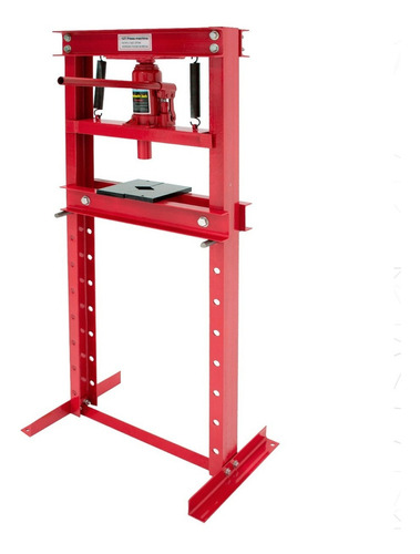 Prensa Hidraulica 12 Ton Gato Hidraulico Industrial Acero Color Rojo