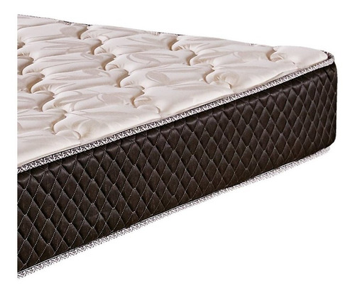 Imagen 4 de 5 de Colchón 2 plazas de espuma Cannon Espuma Exclusive beige y marrón - 140cm x 190cm x 25cm