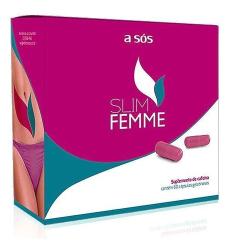 Slim Femme Gerenciamento De Peso - 60 Cápsulas