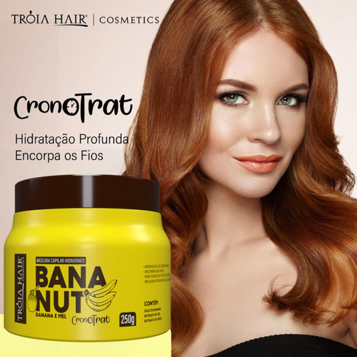Tônico Milagroso 300ml + 5 Máscaras Cronotrat 250g Tróia