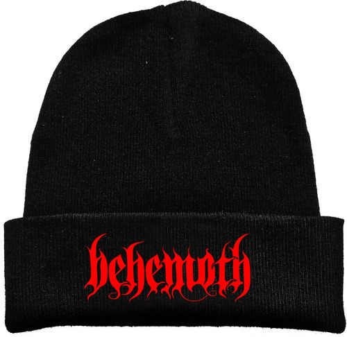 Gorro Lana Behemoth Black Metal Tv Estampado Urbanoz