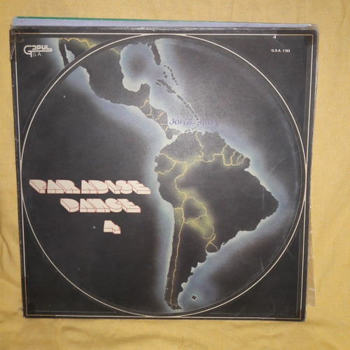 Vinilo Paradice Dance 4 Gapul D1