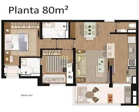 Imagem 24 de 24 de Apartamento Com 2 Dormitórios À Venda, 105 M² Por R$ 1.069.000,00 - Bethaville I - Barueri/sp - Ap0037