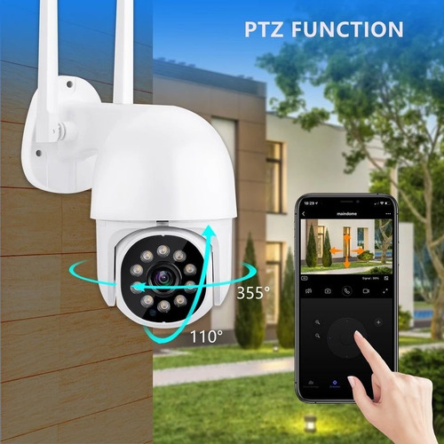 Camara Ip Wifi Exterior Inalambrica 2 Mp Zoom 5x Ml9754