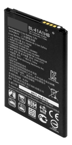 Bateria Pila LG X Style Bl-41a1hb Bl41a1hb K200 Ls660 Ls676
