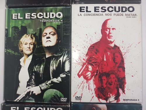 The Shield Dvd El Escudo Temporada 3 4 5 6 Y 7 Excelentes (Usado)