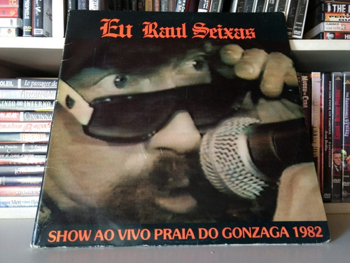 Lp Raul Seixas - Eu Raul Seixas - Ao Vivo Praia Do Gonzaga (Usado)