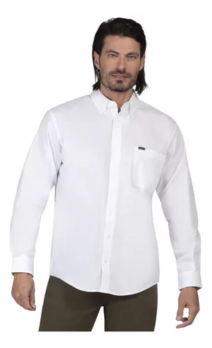 Camisa de vestir hombre blanca slim