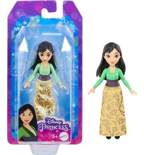 Muñeca Disney Mini Princesa Mulan Hlw69 Mattel