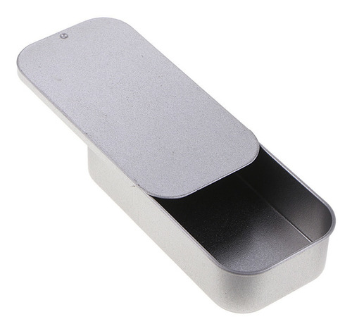 Caja Metálica De Lata Con Tapa Deslizante Para Dormitorio, 5