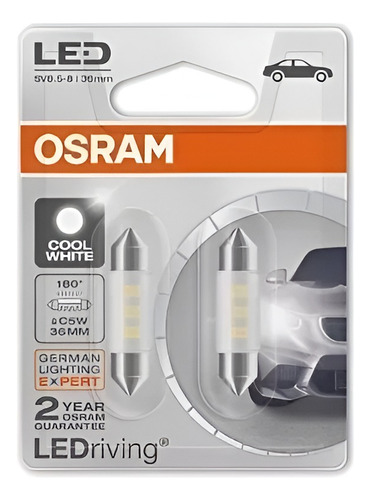 Bombillo Osram Led Techo 6441cw 12v Cool White