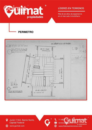 Imagen 10 de 11 de Uriburu Entre Arenales Y Santa Fe- Terreno En Venta! Recoleta