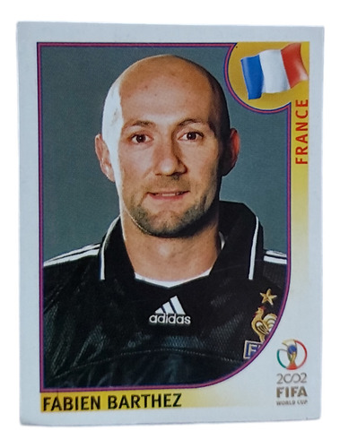 Figurita Fabien Barthez Mundial Corea Japon 2002