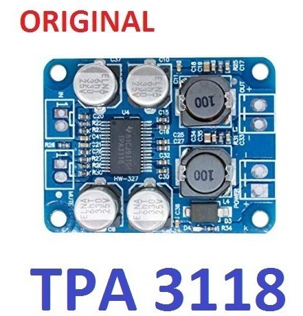 Tpa3118 - Placa Amplificador Digital 60 W Rms 12v A 24v Mono