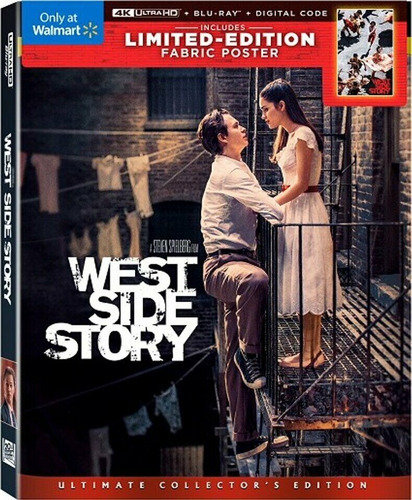 4k Ultra Hd + Blu-ray West Side Story (2021) Walmart Edition