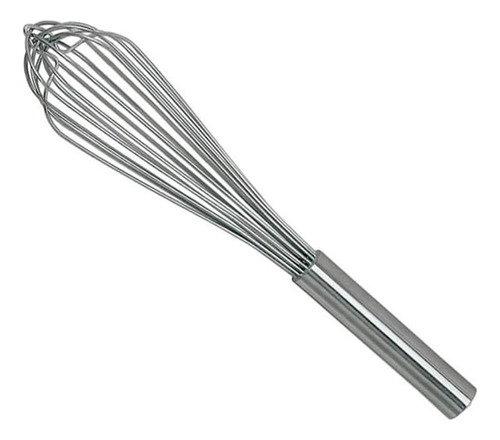 Batidor Manual Acero Inoxidable 35cm Gastronómico 8 Varillas