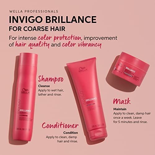 Wella Professionals Brilliance Shampoo Para Cabelos Colorid