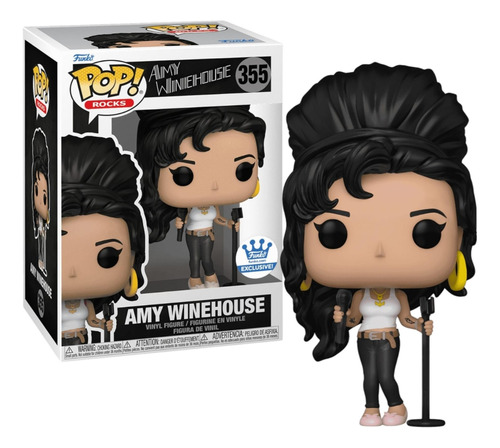 Funko Pop Amy Winehouse #355 White Tank Funko Shop Exclusive