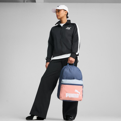 Mochila Phase Color Block Backpack Puma 7503 Azul/rosa Mujer