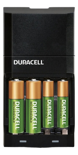 Cargador Duracell Para Baterías Aa Y Aaa, Incluye 2aa Y 2aaa