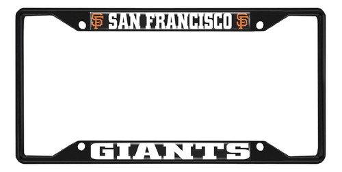 Mlb San Francisco Giants - Marco Matrícula De Metal, C...