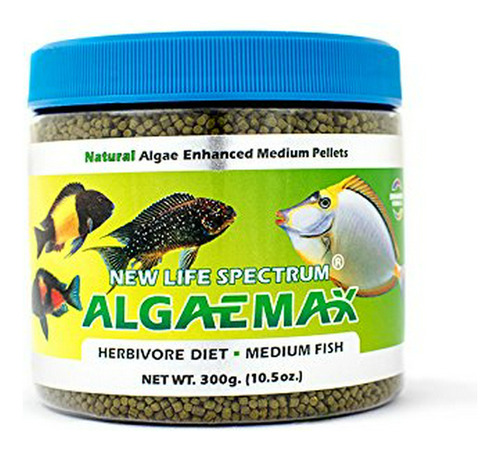 Alimento, Comida Para Pec New Life Spectrum Algaemax Medio 3