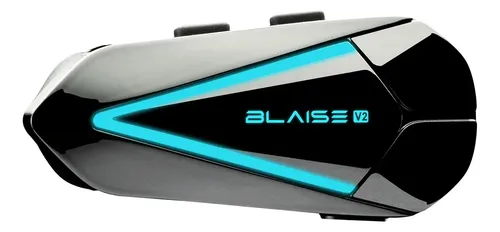 Intercomunicadores Para Motos Blaise V2 500m Ipx6 15h Rgb