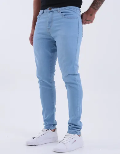 Calça Skinny Preta Masculina Jeans Com Elastano Lycra - R$ 66,9
