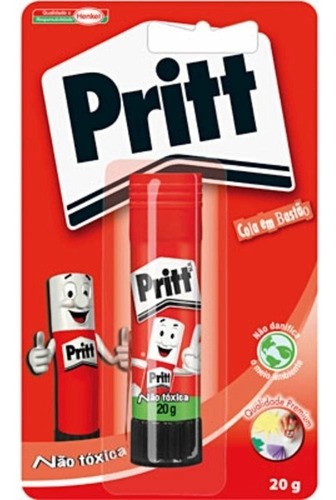 Cola Em Bastão Pritt 20g Escolar - 1 Unidade