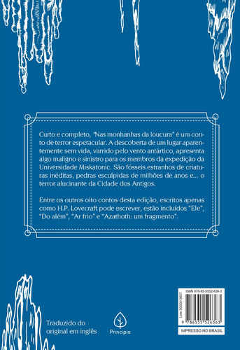 Imagem 2 de 3 de Nas montanhas da loucura e outros contos, de Lovecraft, H. P.. Série Clássicos da literatura mundial Ciranda Cultural Editora E Distribuidora Ltda., capa mole em português, 2022