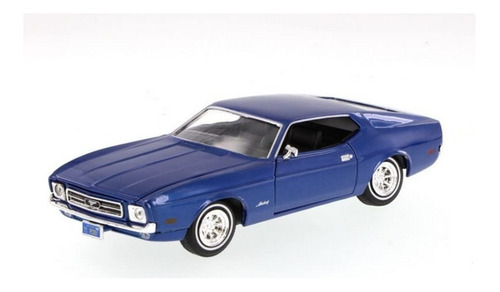 1971 Ford Mustang Sportsroof Azul Motormax 1:24