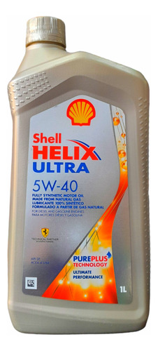 Aceite 5w 40 Full Sintetico Shell Helix