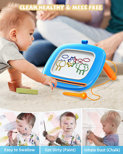 Tablero De Dibujo Magnético Educativo Para Niños Pequeños
