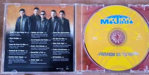 Cd Del Grupo Mojado - Andando En Tus Manos Más Un Cd Gratis (Usado)
