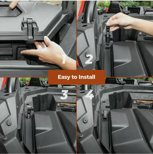 Caja De Carga Trasera Para Polaris Rzr Pro 2020-2021