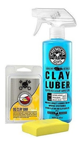 Chemical Guys Cly_113 Og Kit De Lubricante Sintetico Clay B