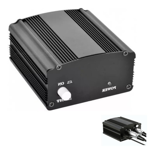 Phantom Power Fantom Power P/ Microfone Condensador 48v Usb 110v