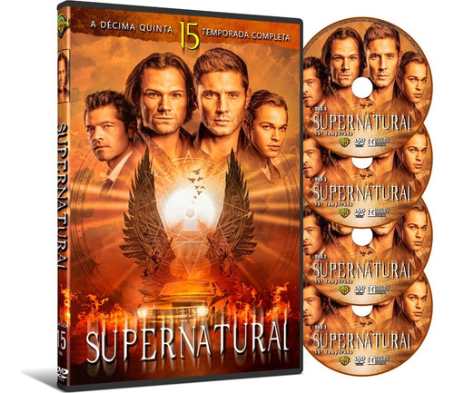 Dvd Série Supernatural 15ª Temporada Completa