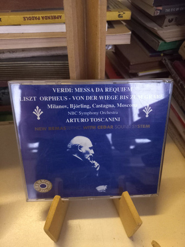 Toscanini - Verdi Messa Da Requiem Liszt Orpheus Cd