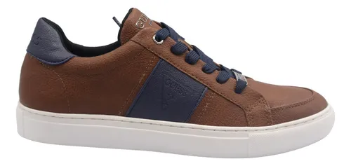Tenis Guess Para Hombre Gmburiko2 n Casuales Marr n Cuotas sin