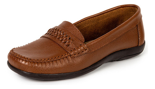 Mocasines Casuales Bata Comfit Paulina Camel Mujer