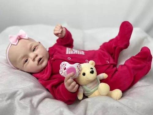 Macacao sou uma princesa , BEBE REBORN RECEM NASCIDO