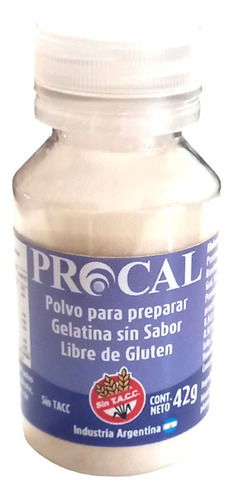 Gelatina Sin Sabor X42gr Sin Tacc Procal
