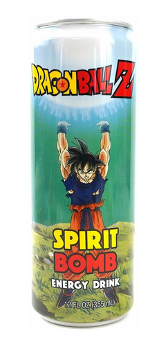 Bebida Energética Dragon Ball Z Spirit Bomb 355 Ml