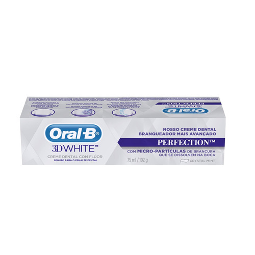 Pasta Dental Oral-b 3d White Perfection 102 G