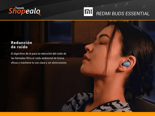 Auriculares Inalambricos Xiaomi Redmi Buds Essential Azul -*